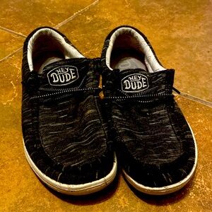 Hey dude shoes, Gray and black